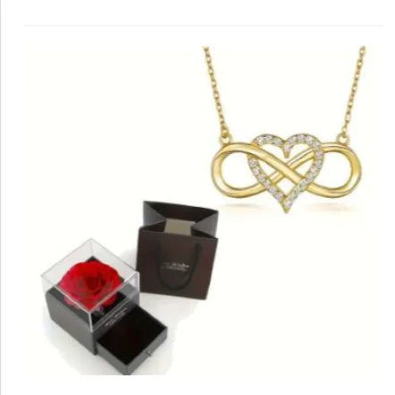 Simple Love Heart Collarbone Necklace--Perfect For Valentine's Day - Naved Products