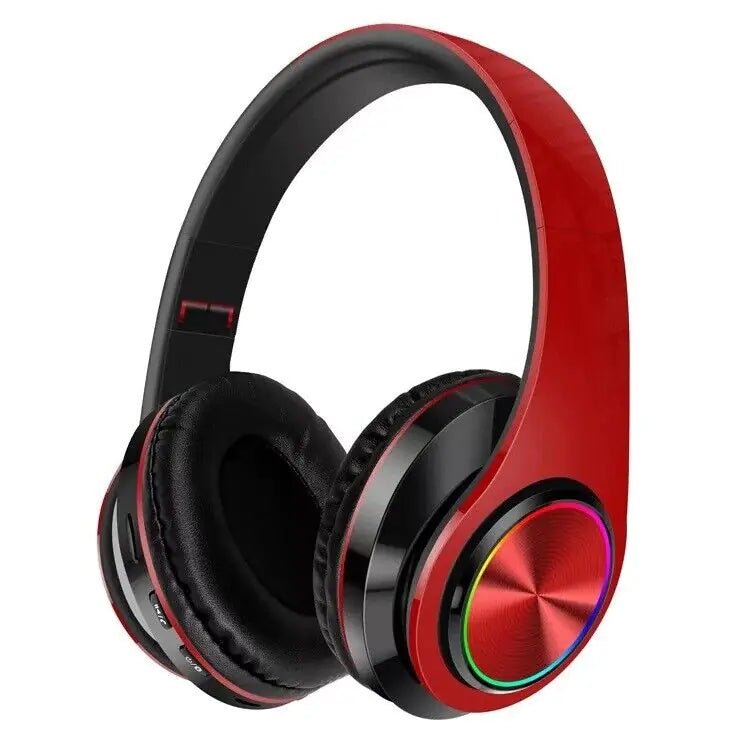 Super Bass Wireless Foldable Bluetooth Headphones With Mic - Naved Products