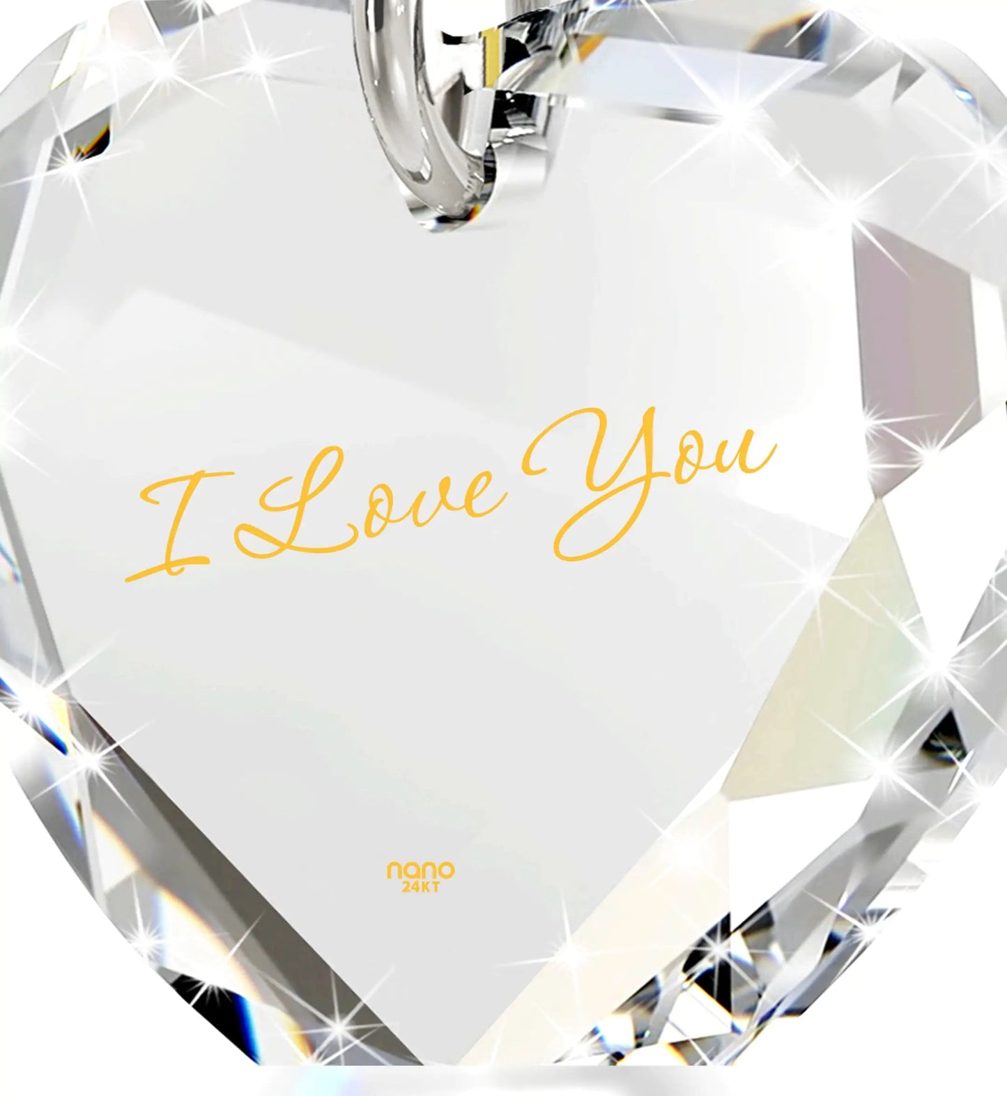 Tiny Crystal Heart Necklace Perfect for Valentine's Day - Naved Products